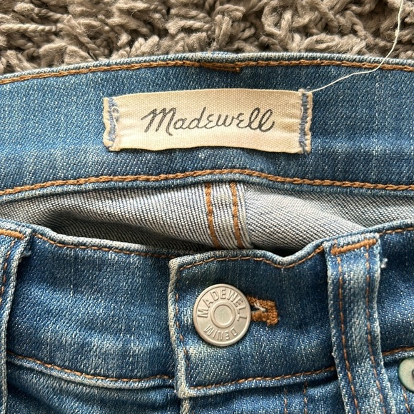 Madewell Cali Demi Boot Jeans Blue Size 25 - Picture 4 of 12